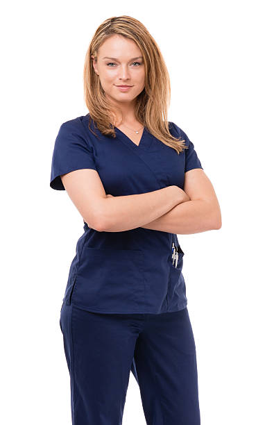 istock Young Woman Nurse Isolated on White Background 172365211
