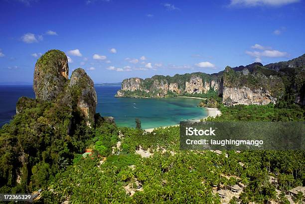 Landscape And Ocean View Of Railay Beach In Krabi Thailand Stock Photo - Download Image Now