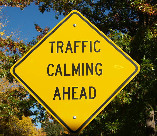 Calming Sign stock photo