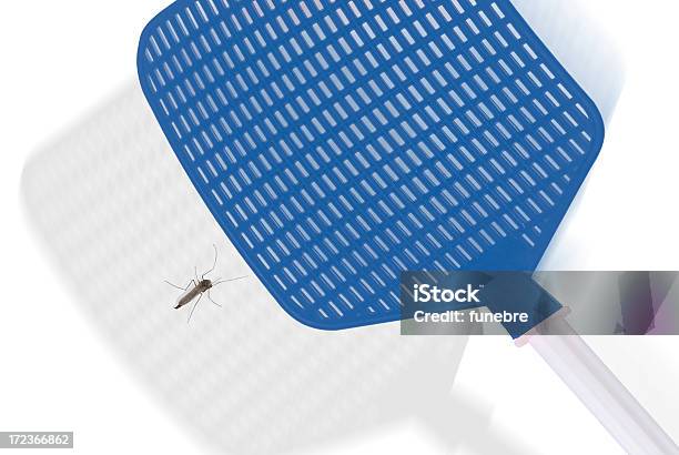 Fliegenklatsche Moskito Stockfoto und mehr Bilder von Fliegenklatsche - Fliegenklatsche, Blau, Das Leben zu Hause