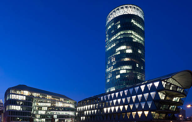 istock Skyscraper at dusk, Frankfurt, Germany 172366989
