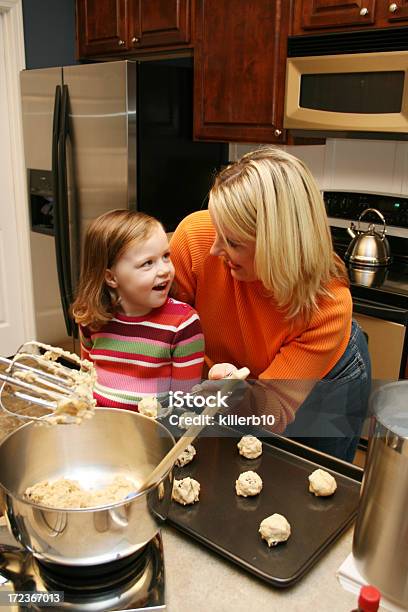 Cooking Lesson Stock Photo - Download Image Now - Adult, Assistance, Baking