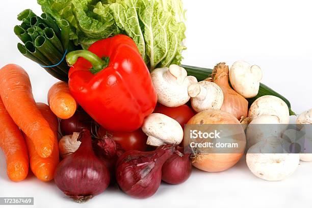 Produtos Hortícolas - Fotografias de stock e mais imagens de Alface - Alface, Alimentação Saudável, Bem-estar
