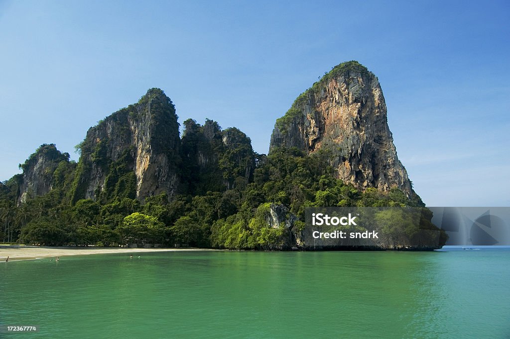 Krabi Beach 2 - Foto stock royalty-free di Asia