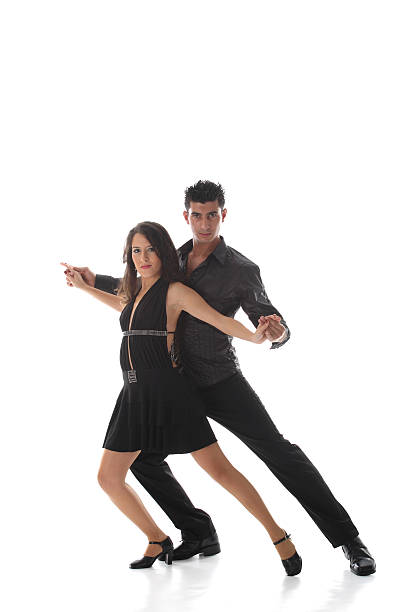 Dancing Teen Couple stock photo