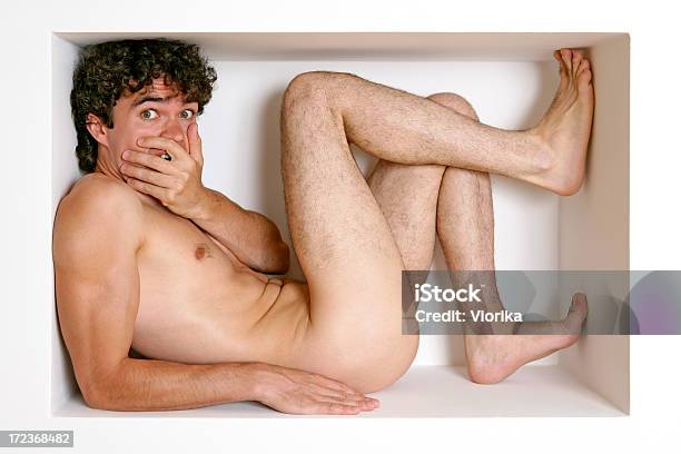 Gefangen Mann Stockfoto und mehr Bilder von Nackt - Nackt, Männer, Beengt