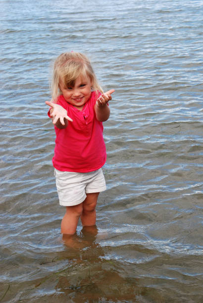 Playing in the Water on Lake Erie