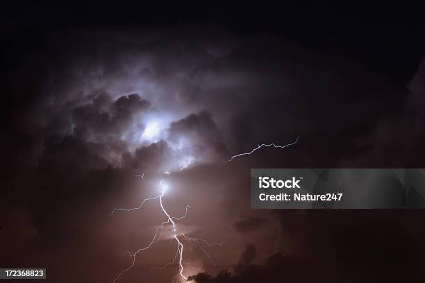 Thundestorm - Fotografie stock e altre immagini di Lampo - Lampo, Monsone, Avventura