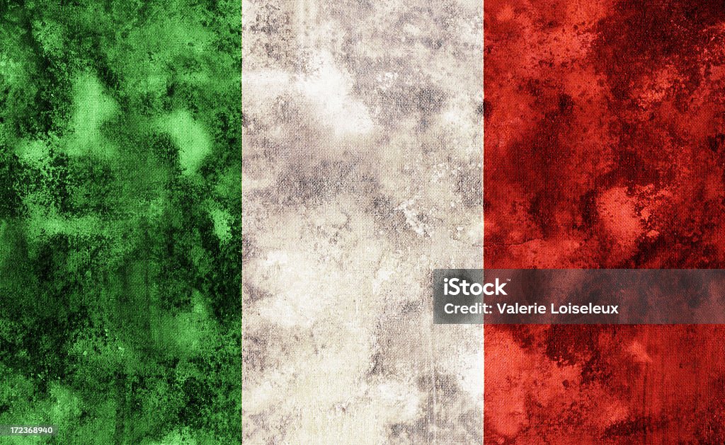 Старый итальянский и Мексиканский флаг - Стоковые фото Мексиканский флаг роялти-фри