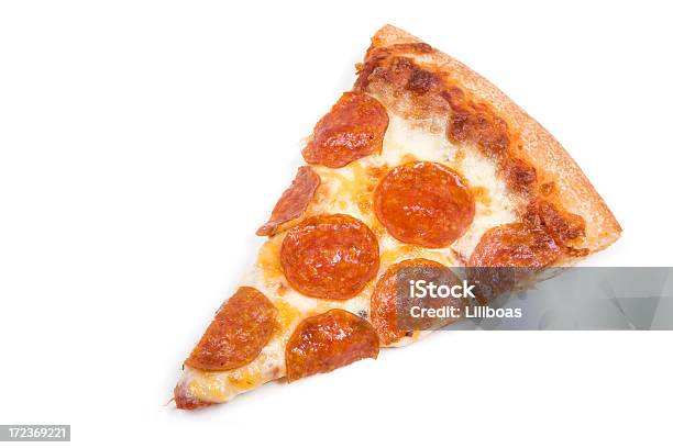 Photo libre de droit de Tranche De Pizza banque d'images et plus d'images libres de droit de Aliment en portion - Aliment en portion, Pizza, Pizza pepperoni