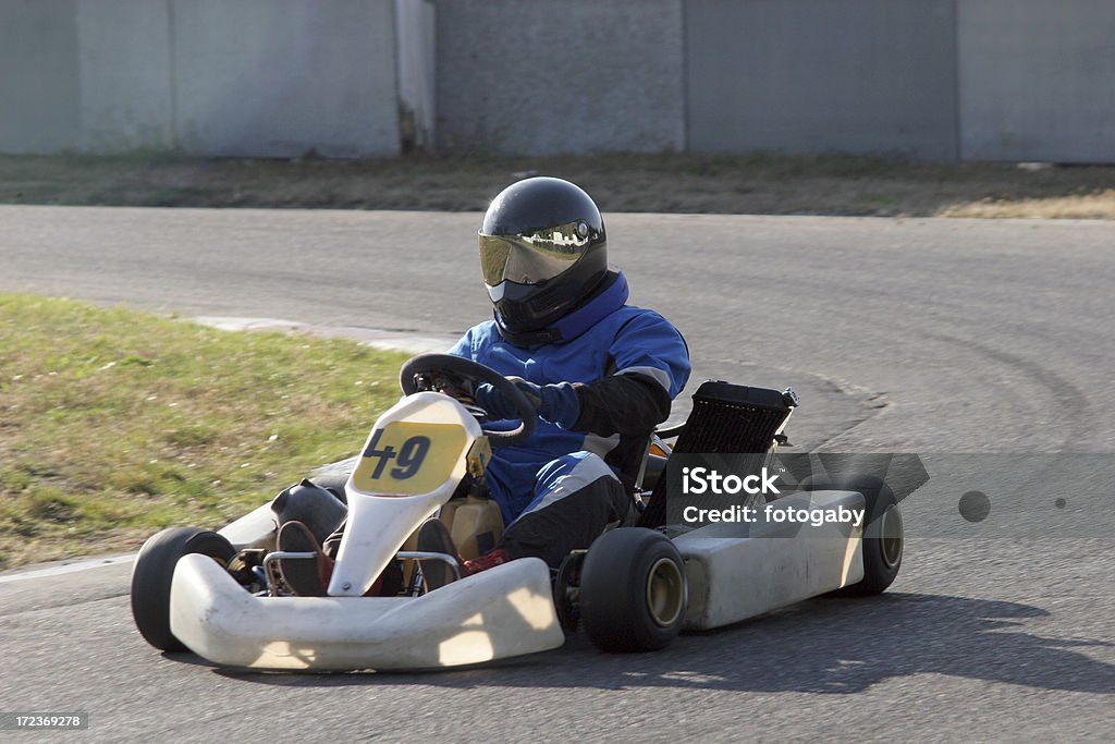 Kart - 로열티 프리 Motor Racing Event 스톡 사진