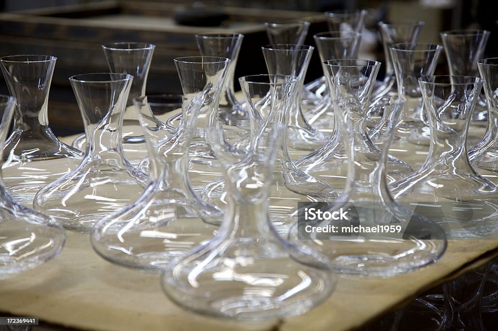 ガラス作り - ガラスのロイヤリティフリーストックフォト
