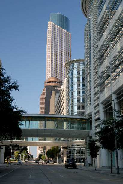 istock Downtown Houston City Streets On A Sunday Afternoon 172369480