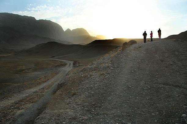 Três no mount - foto de acervo