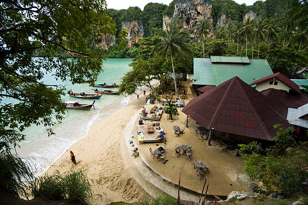 Ton Sai Beach, Thailand stock photo