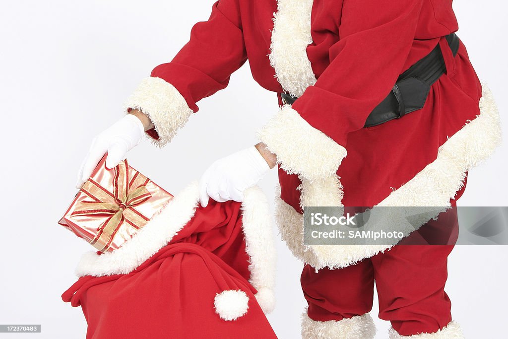 Natal e Santa - Royalty-free Entregar Foto de stock