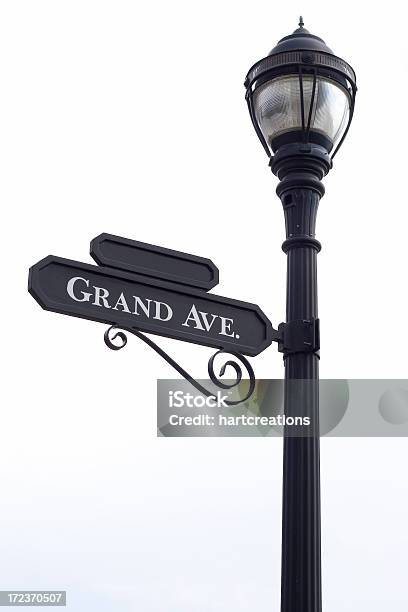 グランド アベニュー - 道路標識のストックフォトや画像を多数ご用意 - 道路標識, 飾り, レトロ調