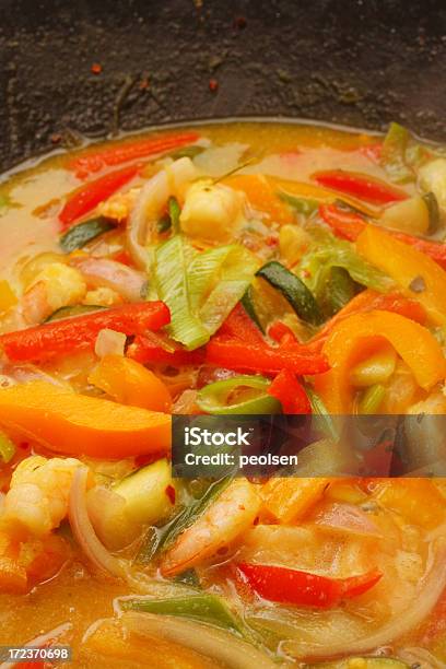 Thai Wapno Curry - zdjęcia stockowe i więcej obrazów Azjaci - Azjaci, Cebulka dymka, Cukinia