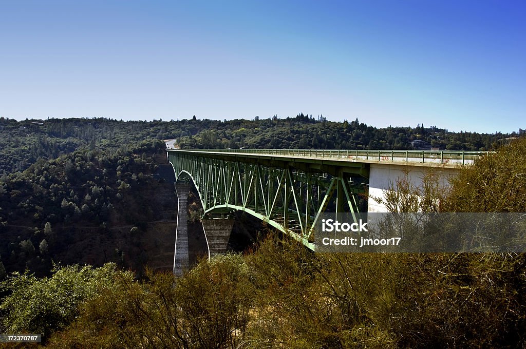 Puente Foresthill Auburn California - Foto de stock de California libre de derechos