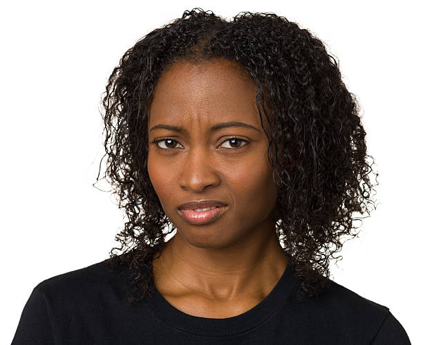 istock Frowning Young Woman Looking At Camera 172370812