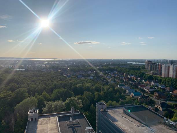 istock Modern residential building in the city. 1723708849