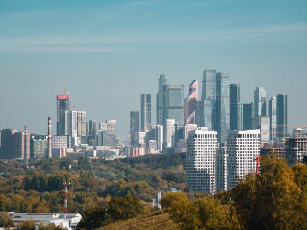 istock Moscow, view of the center from Moskvoretsky park 1723713730