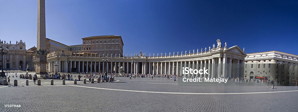 Praça de São Pedro em Roma - Royalty-free Antigo Foto de stock