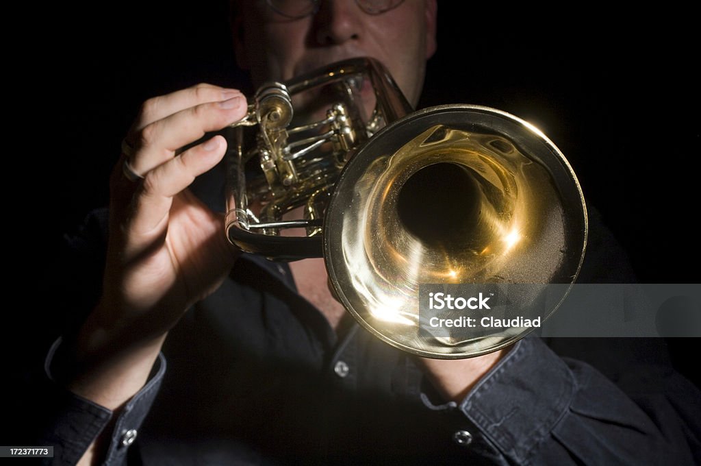 Musician - 로열티 프리 트럼펫 스톡 사진