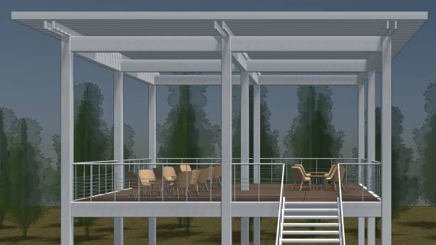istock 3D illustration of building project 1723718055