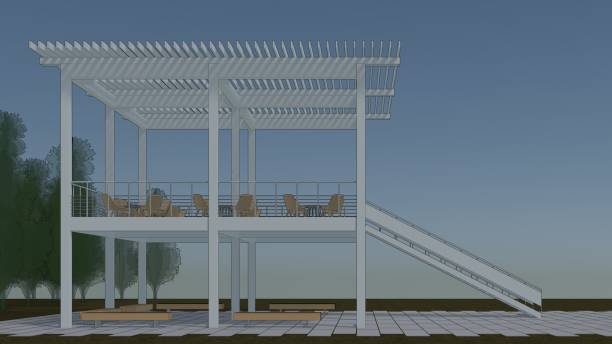 istock 3D illustration of building project 1723719728