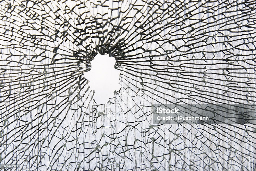 Fenêtre cassé - Photo de Abstrait libre de droits