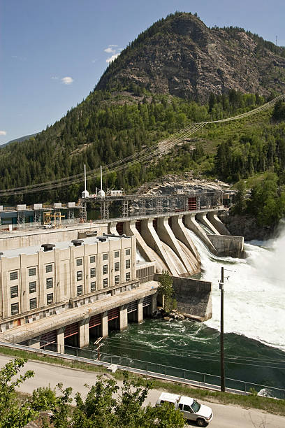 istock Brilliant Hydro Electric Power Generating Station. 172372574