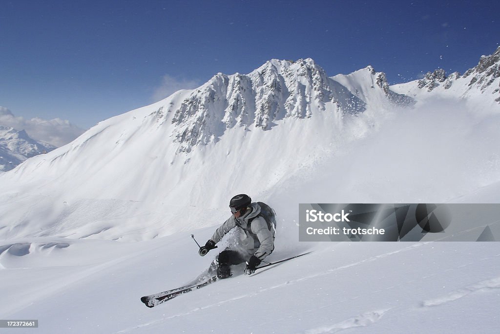 Ideale per sci fuori pista - Foto stock royalty-free di Sci - Sci e snowboard