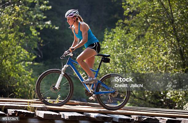 산악 자전거 건강한 생활방식에 대한 스톡 사진 및 기타 이미지 - 건강한 생활방식, 교량, 두발자전거