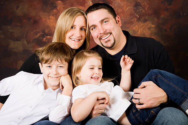 istock Happy Family of Four 172372683