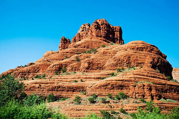 sedona, arizona paesaggio - schnebly hill formation foto e immagini stock