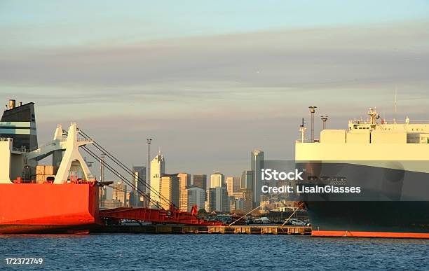 Melbourne Port - zdjęcia stockowe i więcej obrazów Melbourne - Australia - Melbourne - Australia, Port, Port handlowy