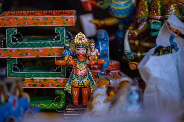 istock Hindu god wooden idol 1723733296