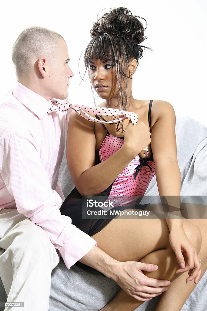 Interracial los amantes - Foto de stock de Adulto joven libre de derechos