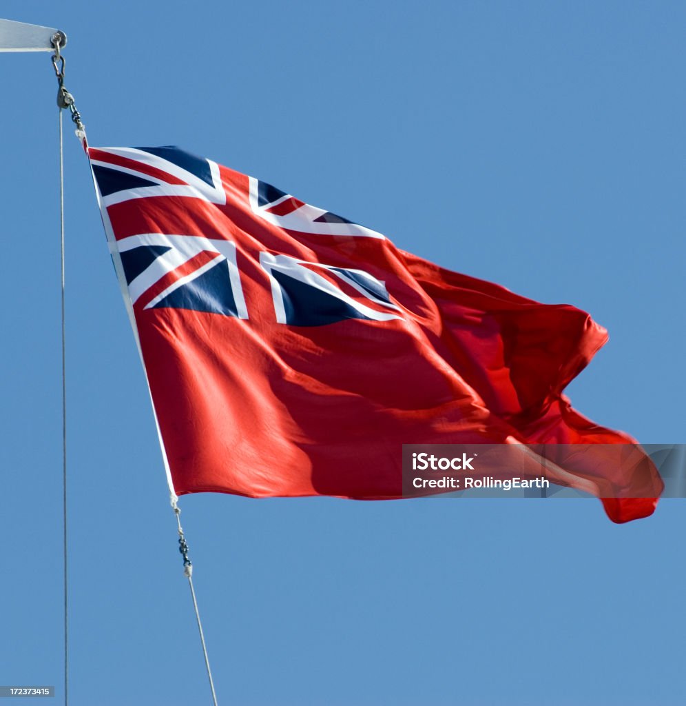 Red Ensign - Foto de stock de Azul royalty-free