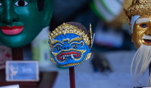 istock Colorful mask at fair 1723735417
