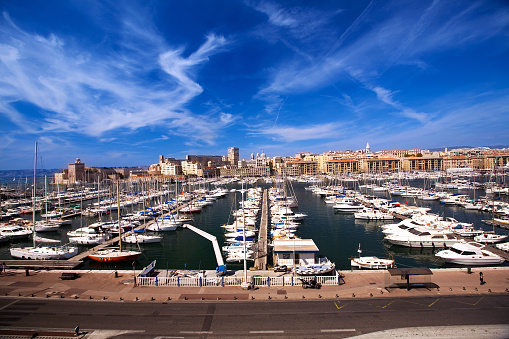 old port in Marseille, France