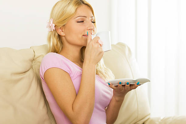 istock Woman enjoying coffee 172374646