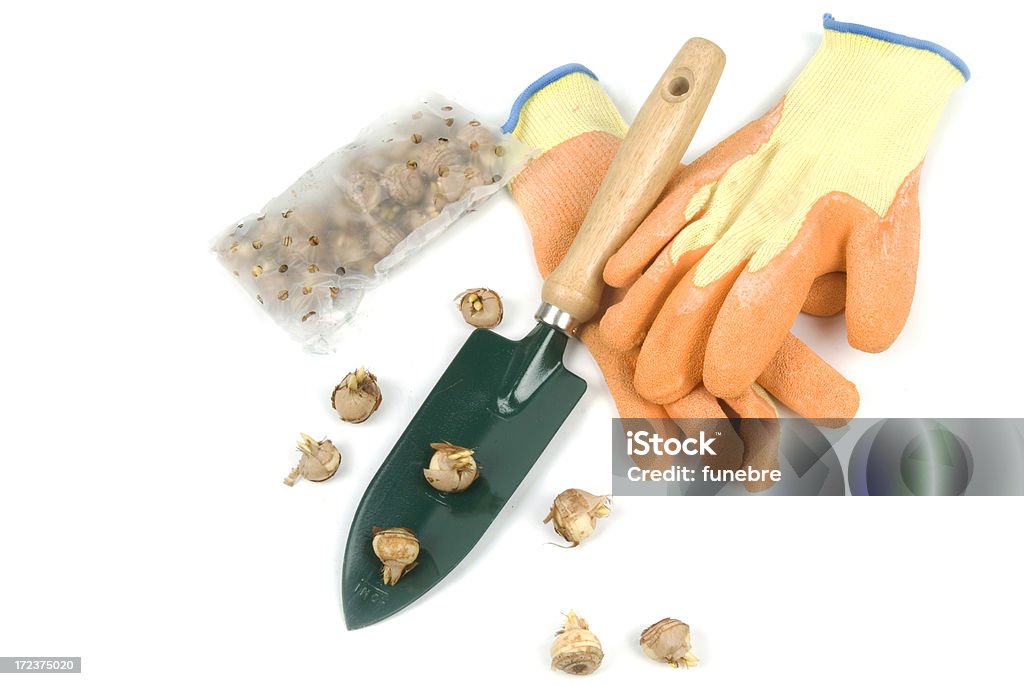 Gardening Equipment Studio Shot Color Image Stock Photo