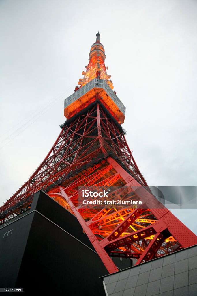 Torre de Tóquio - Royalty-free Arquitetura Foto de stock