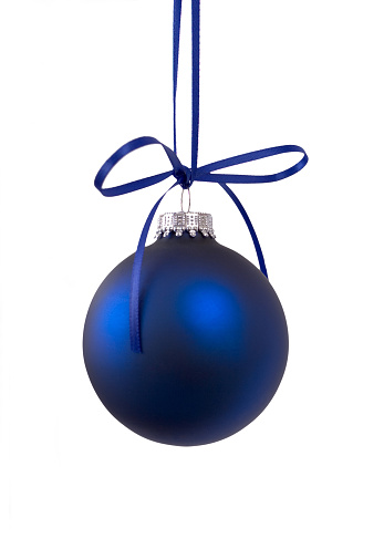 Blue Christmas decoration