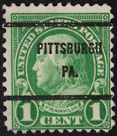 Ben Franklin stamp 1926.