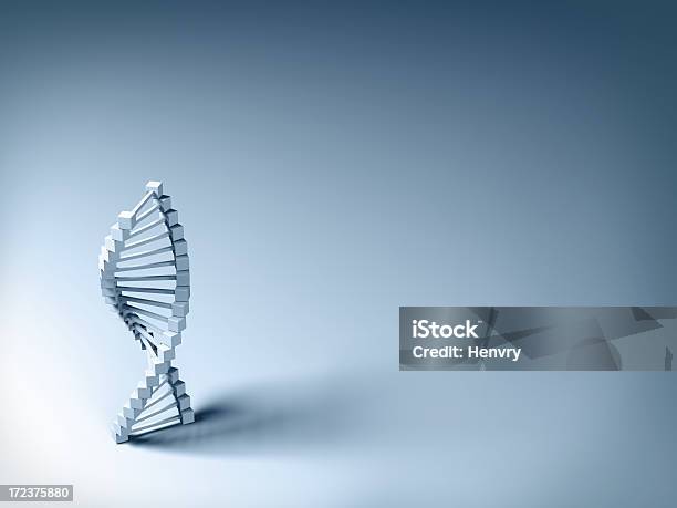 Foto de Dna Modelo e mais fotos de stock de DNA - DNA, Cubo, Tridimensional
