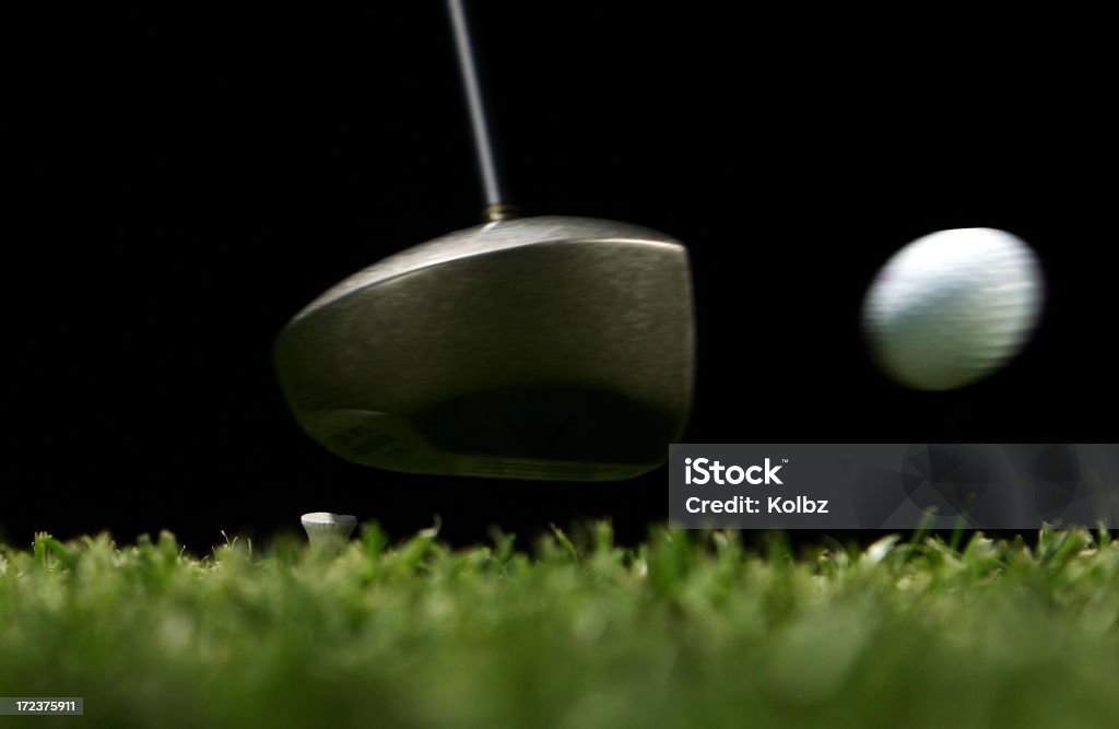Bola de golfe, vá - Foto de stock de Atividade Recreativa royalty-free