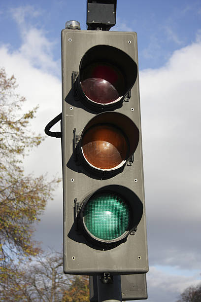 istock Go traffic lights set to green 172376140